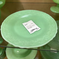 McKee Glass Company Laurel Jadeite 7.5" Salad Plate (Sngle) c.1930s **URANIUM**