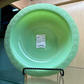 McKee Glass Company Laurel Jadeite 11" Serving Bowl c.1930s **URANIUM**