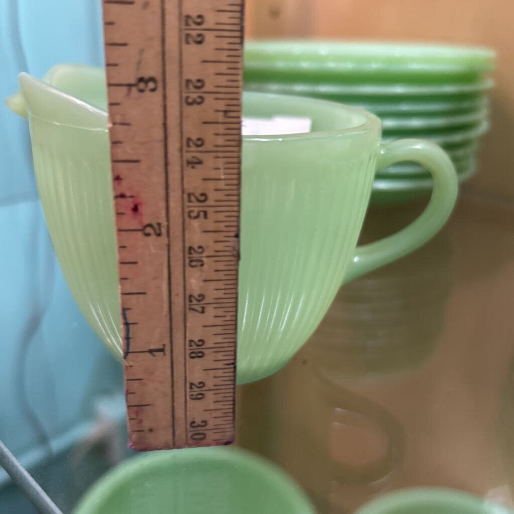 Fire-King Jadeite "Jane Ray" Creamer