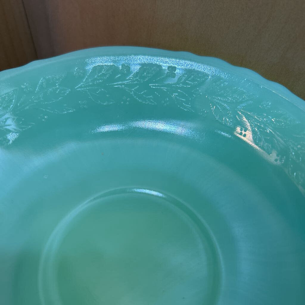 McKee Glass Company Laurel Jadeite Saucer Only c.1930s **URANIUM**
