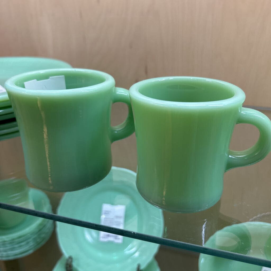 Jadeite "C" Mug Restaurant ware