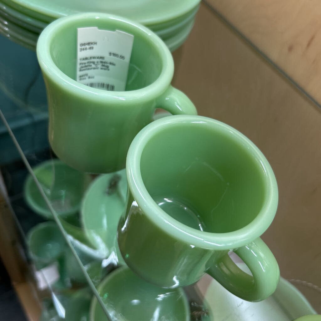 Jadeite "C" Mug Restaurant ware