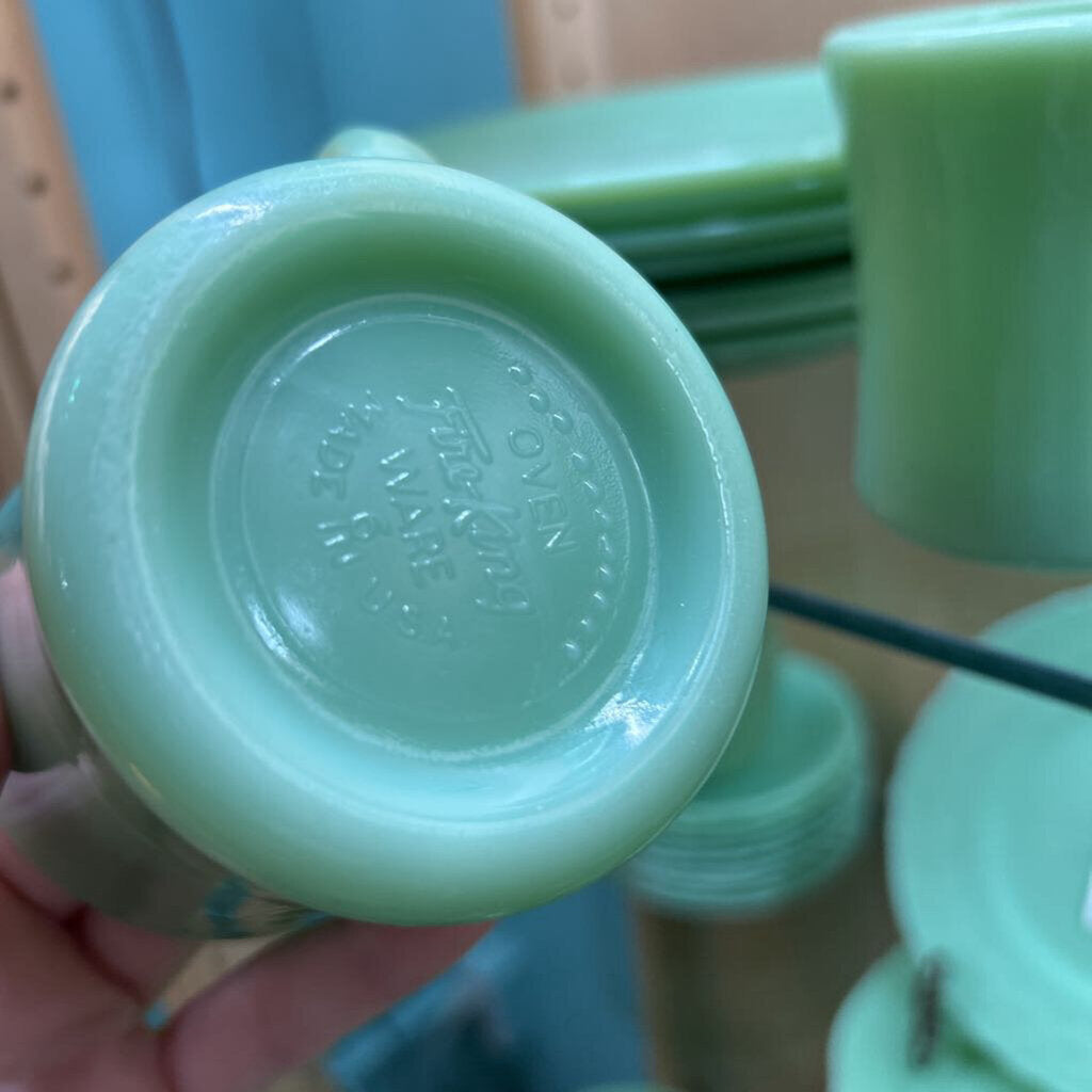 Jadeite "C" Mug Restaurant ware