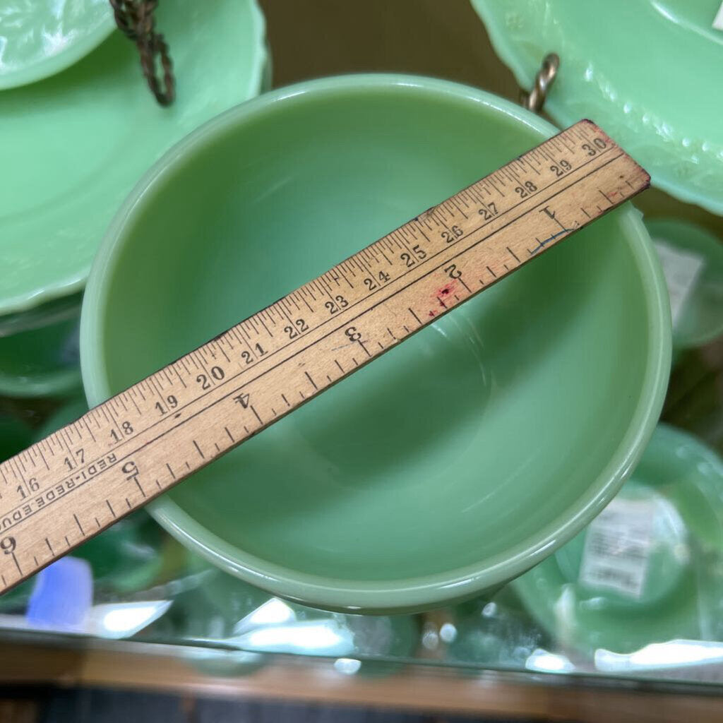 Oven Fire King Ware 5” Jadeite Bowl, Set 2. 1960-69