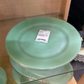 Fire-King Set 2 Jadeite Restaurant Ware 9 Inch Plate 1945-1950