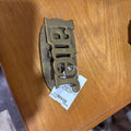 Vintage Mid-Century Brass "LATER" Desk Memo Clip, Made in Korea.