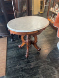 Victorian Marble Top Parlor Table; circa 1865-1885