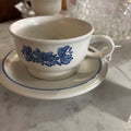 Pfaltzgraff Cup/Saucer, Yorktowne Pattern, USA