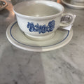 Pfaltzgraff Cup/Saucer, Yorktowne Pattern, USA