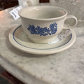 Pfaltzgraff Cup/Saucer, Yorktowne Pattern, USA