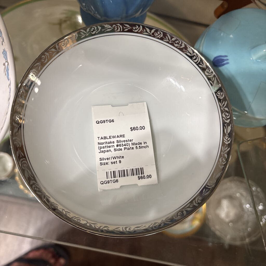 Noritake Silvester (pattern #6340) Made in Japan, Side Plate 5.5inch
