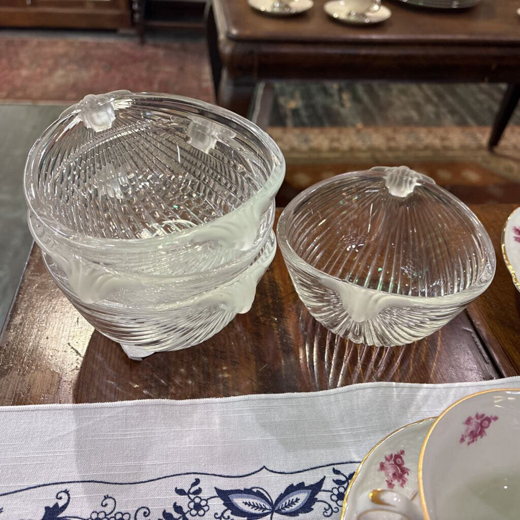Mikasa "Neo Classic" Crystal Bowl, Walther Glas in West Germany- 1980s