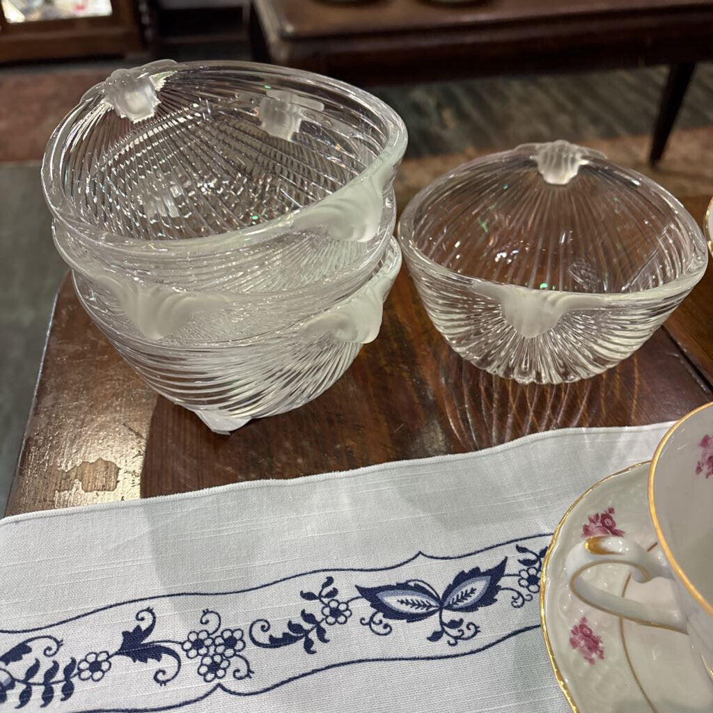 Mikasa "Neo Classic" Crystal Bowl, Walther Glas in West Germany- 1980s
