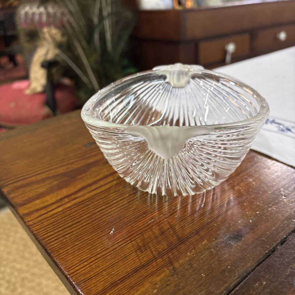 Mikasa "Neo Classic" Crystal Bowl, Walther Glas in West Germany- 1980s