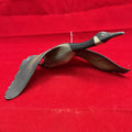 Canada Goose Flying Ceramic Decoy/home decor (as is)