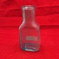 Vtg Blue Glass Bottle 5.5Inch