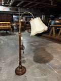 Vintage Bridge Floor Lamp; circa 1970s