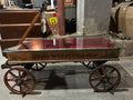Converted "Auto Wheel Coaster" Wagon Occasional Table; circa1912-20