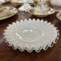 Fenton Silver Crest milk glass 6 inch Saucer/Underplate.