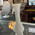 Vtg Randall Beehive White Milk Glass 6'' Flower Bud Vase