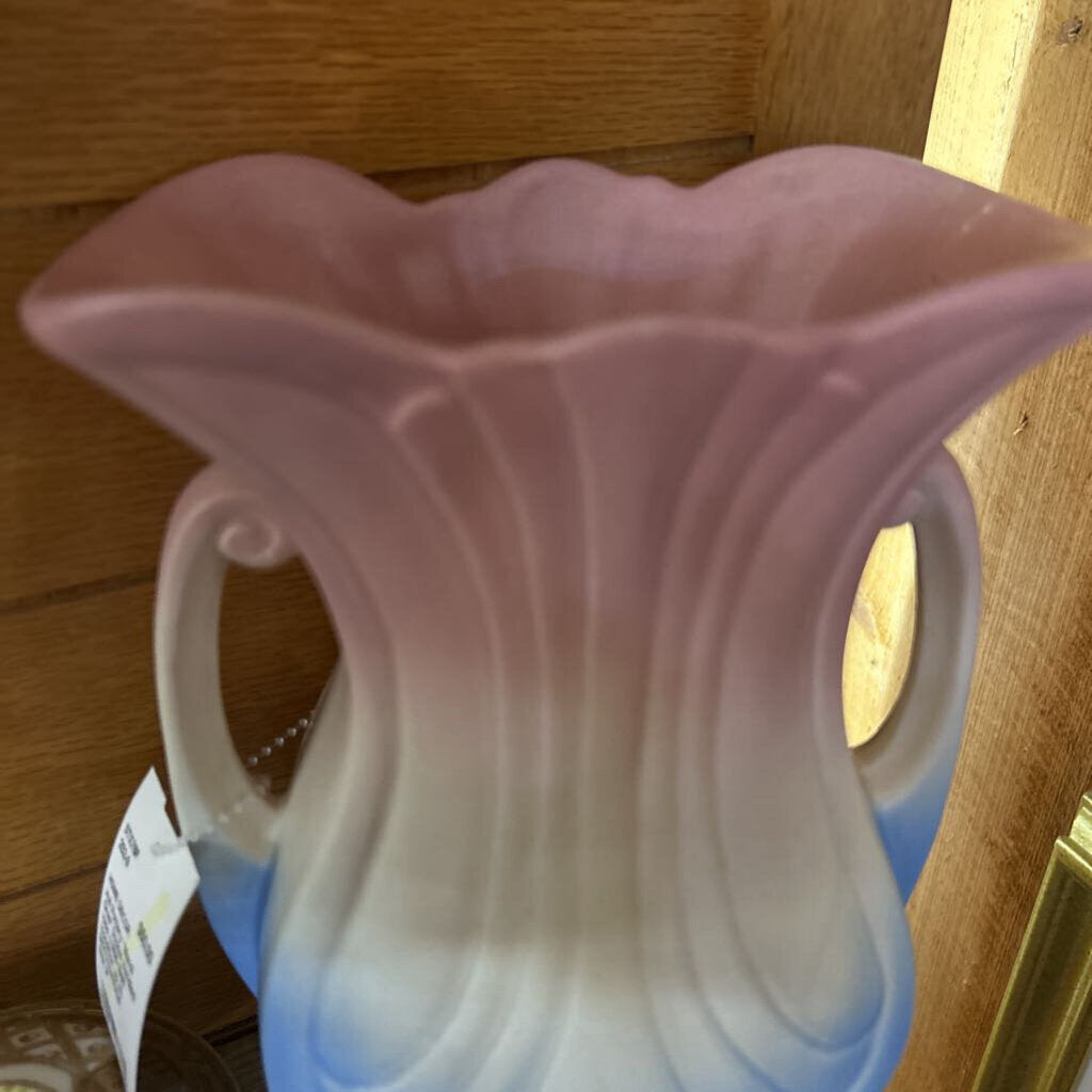 Hull Pottery "Mardi Gras" Double Handled vase c.1938-1946 (condition as is)