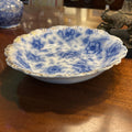 Antique Warwick China co, Serving bowl, Floral with gold detail. c.1890s 10''