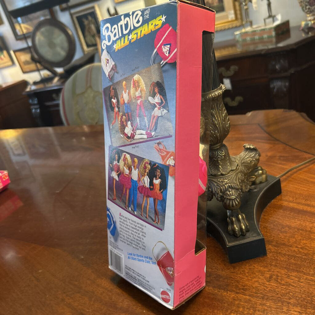 1989 Barbie Mattel *ALL STARS* Aerobic Workout (SEALED) Original box.