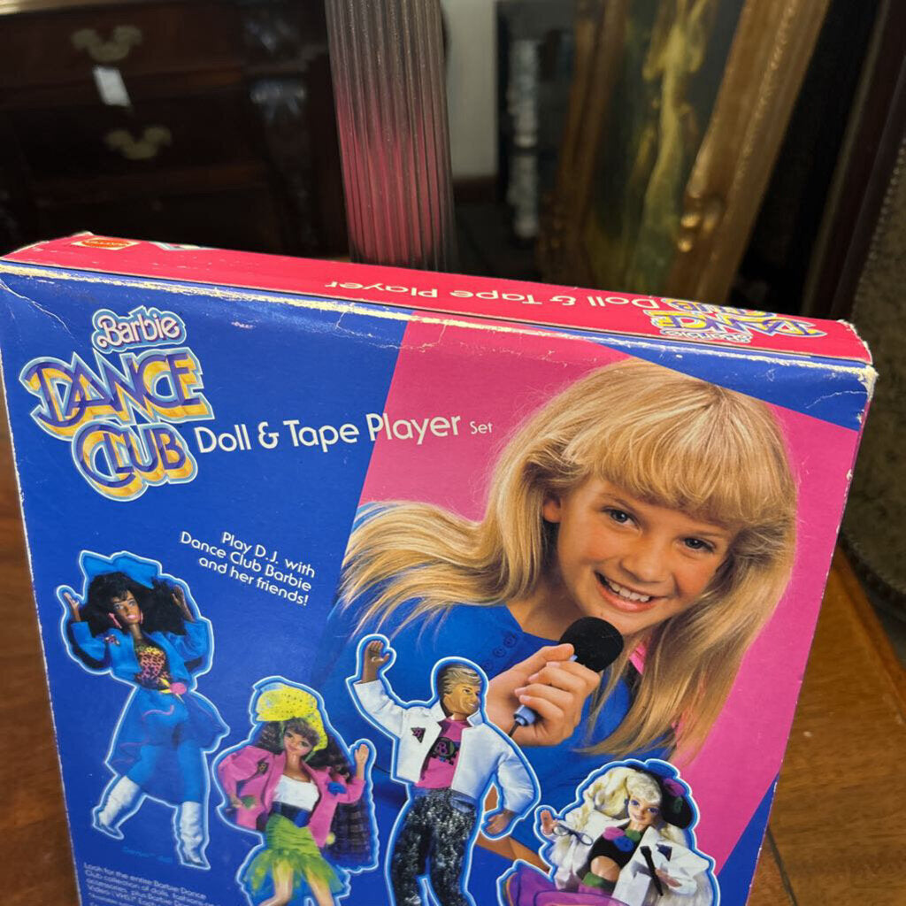 1989 Mattel Barbie Dance Club/Tape Cassette #4917 Original Box (sealed)