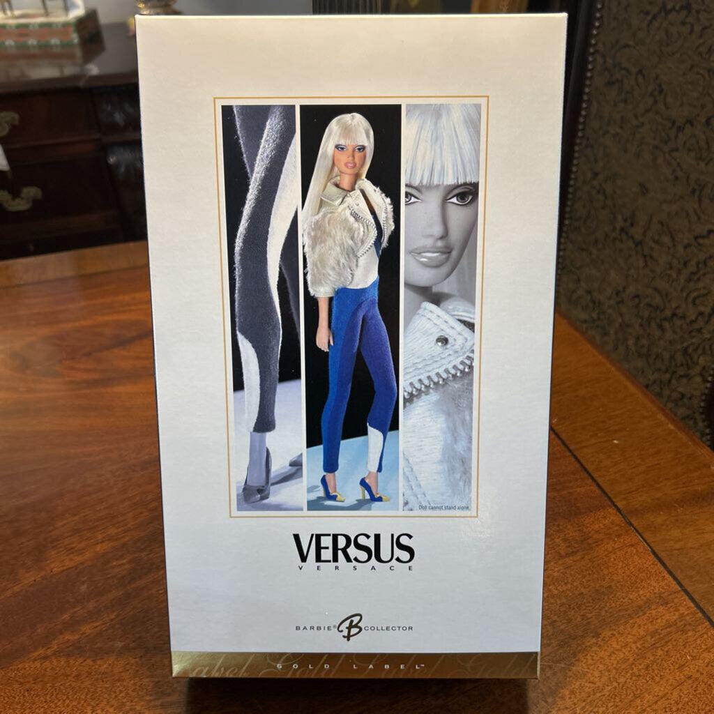 Mattel Versus Versace, Model BP767, Limited Edition Gold Label Collector Release, 2004. *NEVER PLAYED WITH* original shipping box