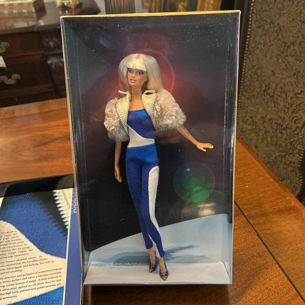 Mattel Versus Versace, Model BP767, Limited Edition Gold Label Collector Release, 2004. *NEVER PLAYED WITH* original shipping box