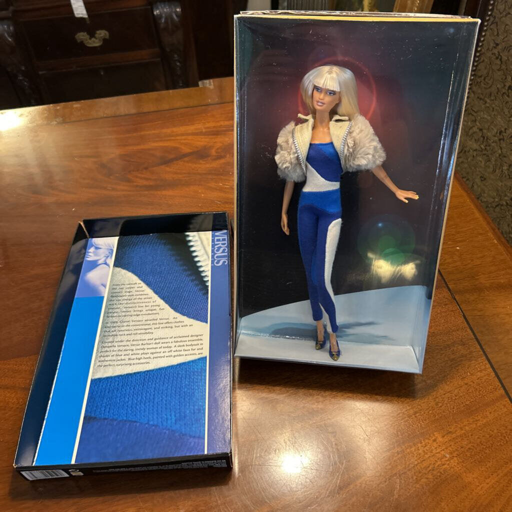 Mattel Versus Versace, Model BP767, Limited Edition Gold Label Collector Release, 2004. *NEVER PLAYED WITH* original shipping box