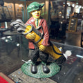 Vintage Golf Cast Iron Door Stopper.