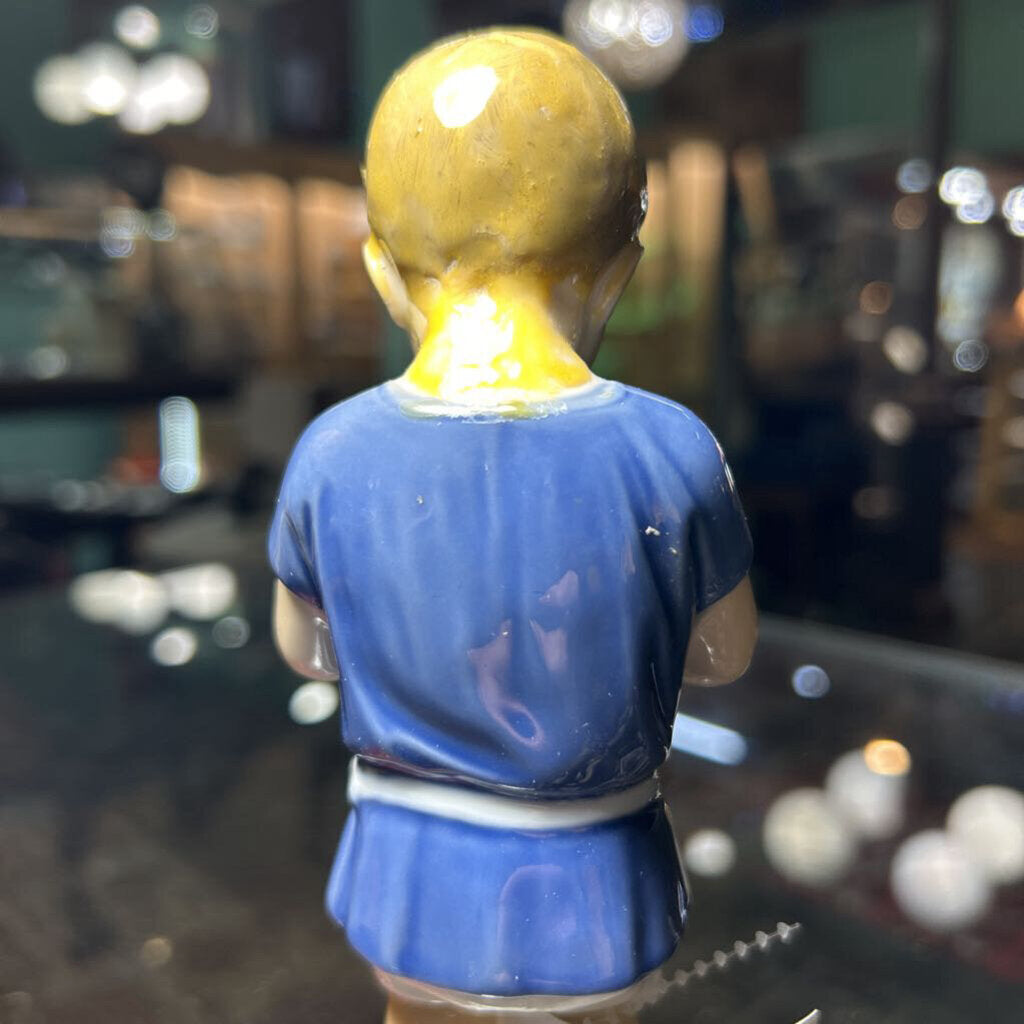 Danish Porcelain "ole Holding His Puppy" #1747 6.75'