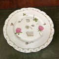 Haviland & Co. Limoges France. c.1880s Floral Honeycomb bees.