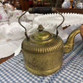 Sweeney Mfg, Brooklyn, NY brass kettle; circa 1900-1924