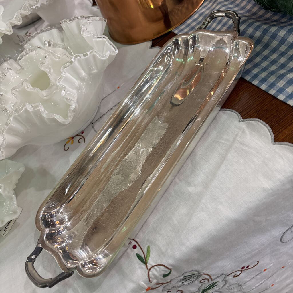 Bristol Silver EPCA silver plate Celery dish