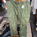 U.S. Military issue Vietnam era "Jungle Fatigues" Tropical combat Trousers; circa 1969