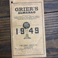 Grier's Almanac - Grimsley Drug Co., Bainbridge, GA