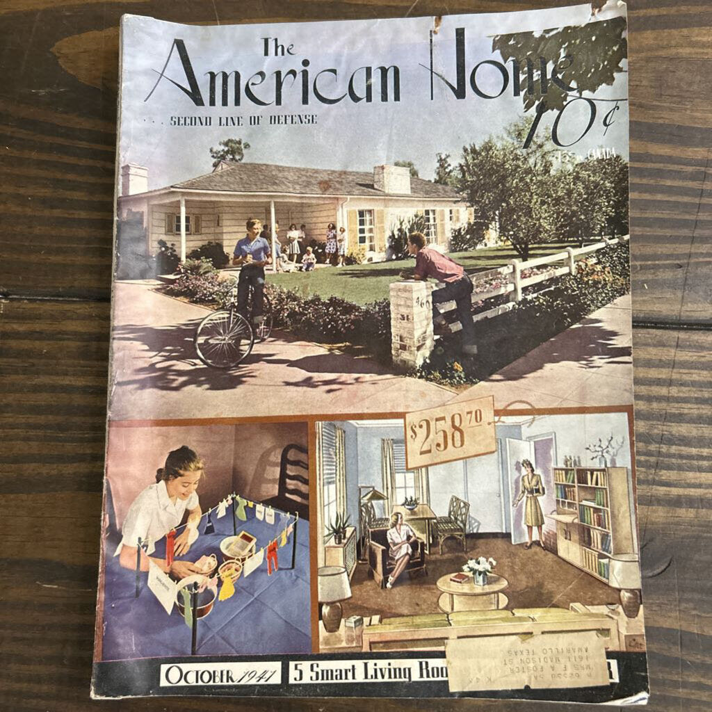 The American Home, October 1947 (as is)