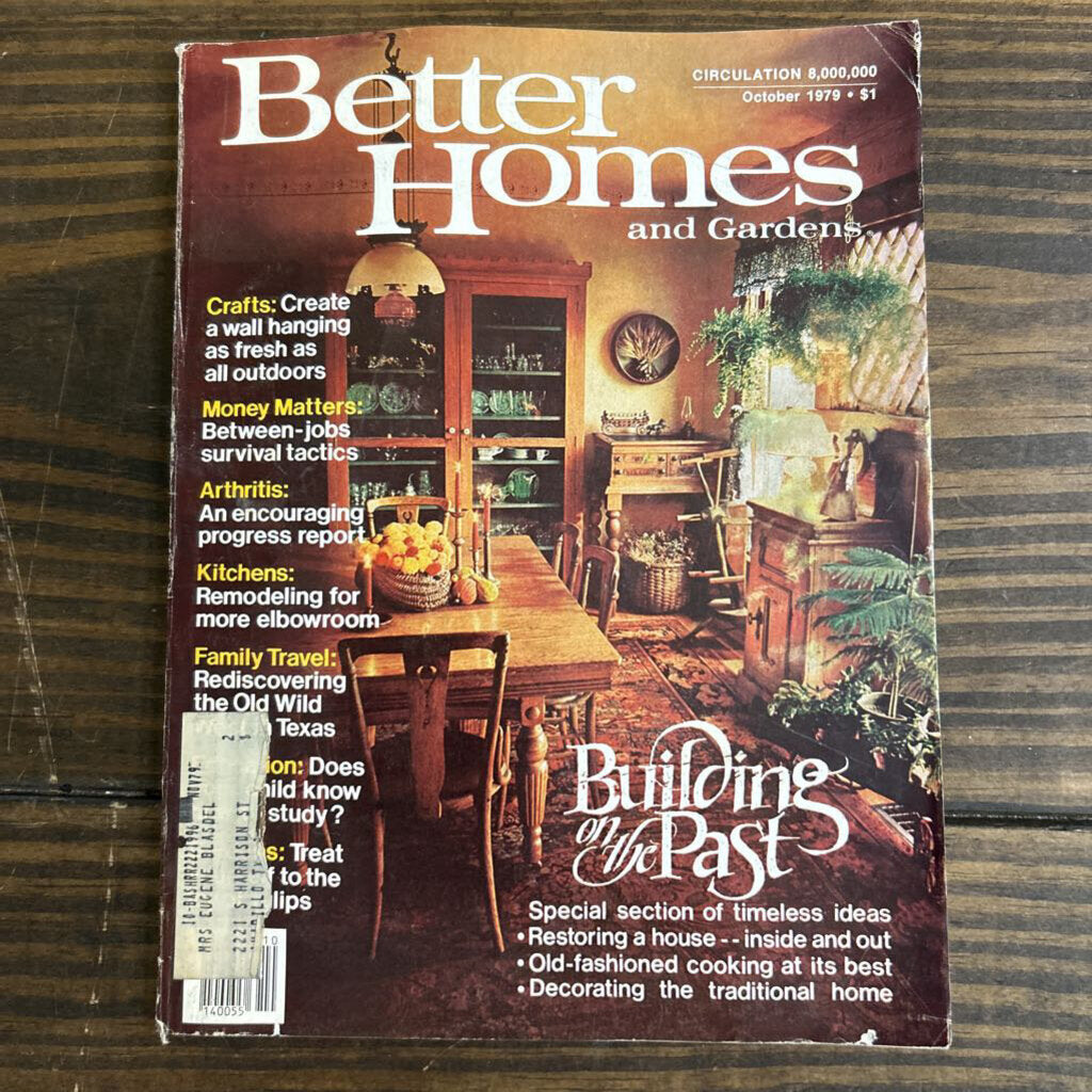 Better Homes and Gardens, October 1979 (as is).