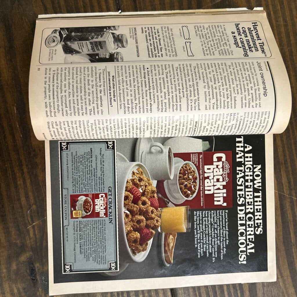 Better Homes and Gardens. July 1977, (AS IS)