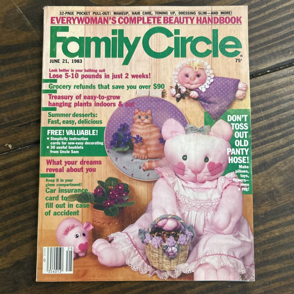 Family Circle, June 21, 1983 (as is)