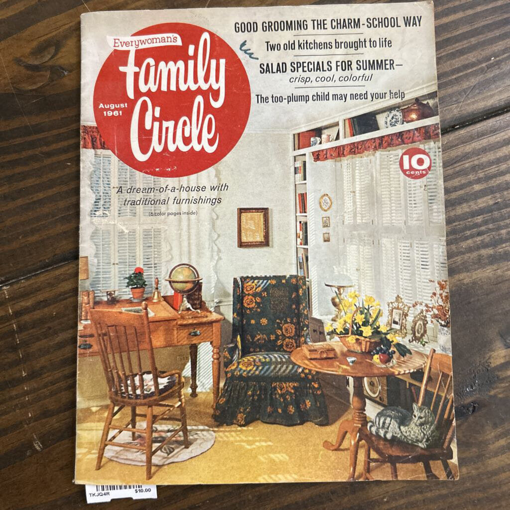 Family Circle, August 1961 (as is)