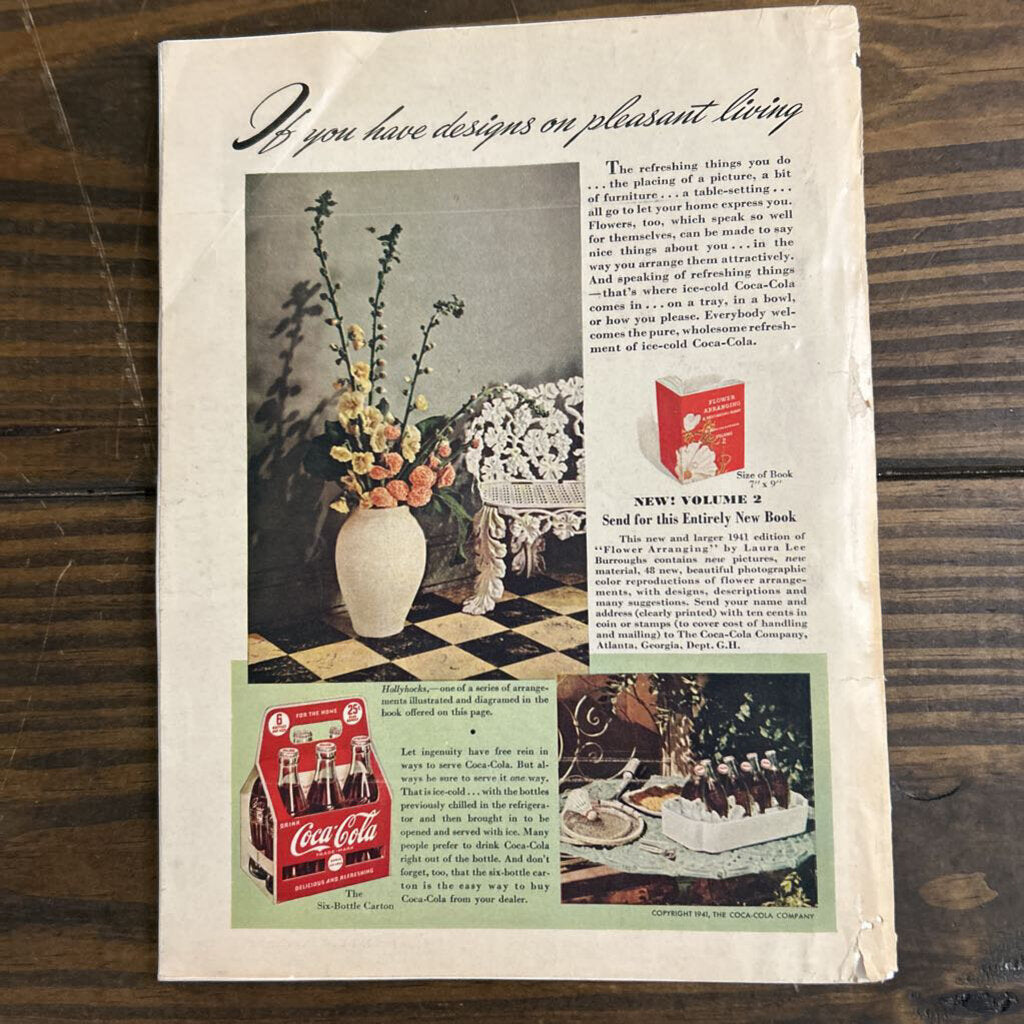 Good Housekeeping, June- Two Girls with Lilies (as is)