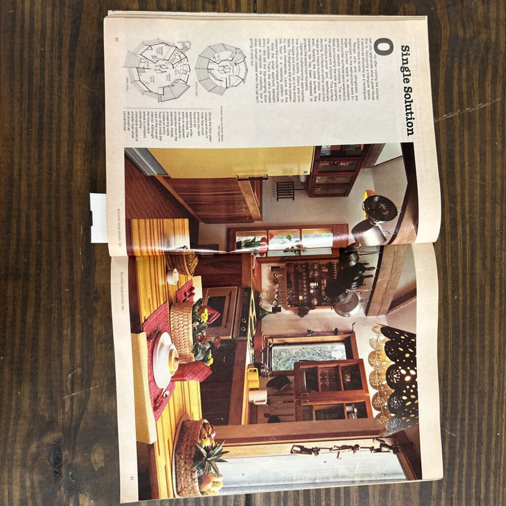 Better Homes and Garden, Building Ideas, Spring 1961. (as is)