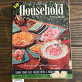 Household Magazine, July 1956. Peach Pie and Polka Dot Ice cream.