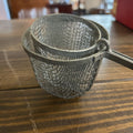 Vintage Wire Mesh, Birds Nest Fryer Basket/Mold, 1930s-60s.