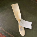 Celluloid Shoe Horn, c.1910-1920, Monogramed.