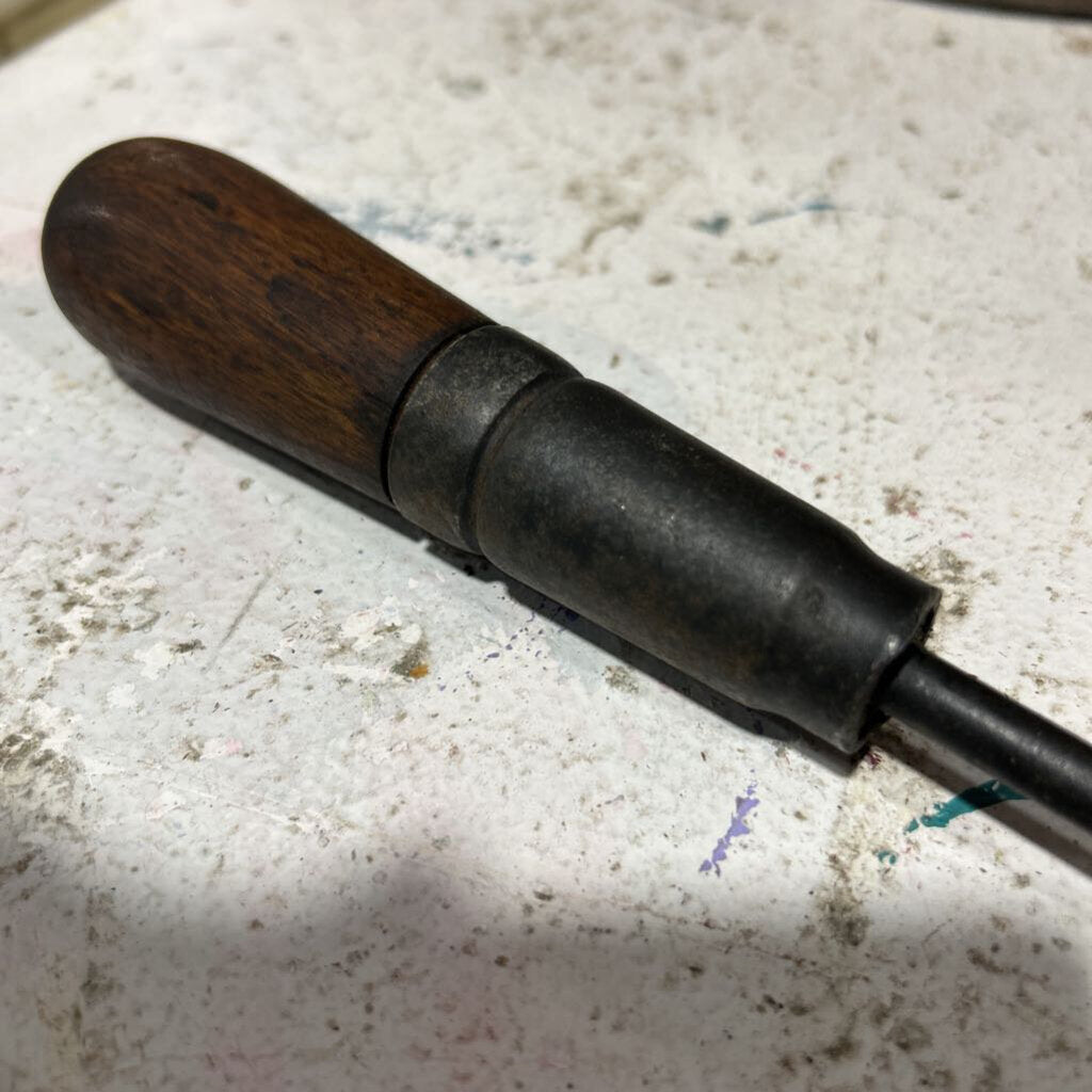 Vintage non-electric soldering iron (soldering coppers) c.1800s-1930s.