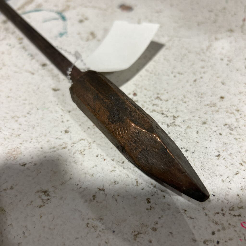 Vintage non-electric soldering iron (soldering coppers) c.1800s-1930s.